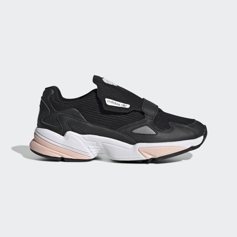 Adidas Women's Falcon RX Originals Shoes Black/Pink/Grey Ireland EE5112